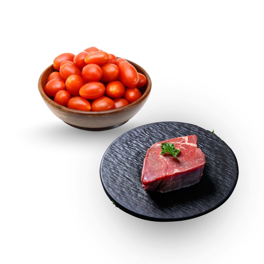 Bundle Tomat Cherry Astro Farm 250 gram & Tenderloin Grassfed 150 gram 1pcs