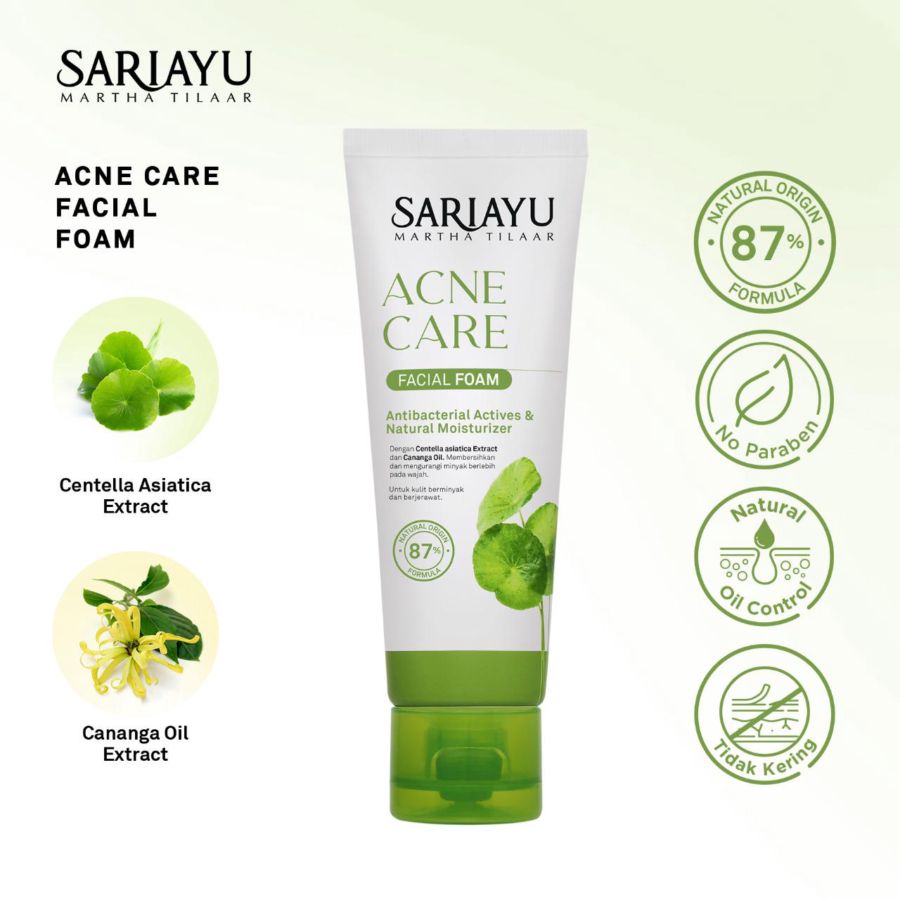Sariayu Acne Care Facial Foam 75gram