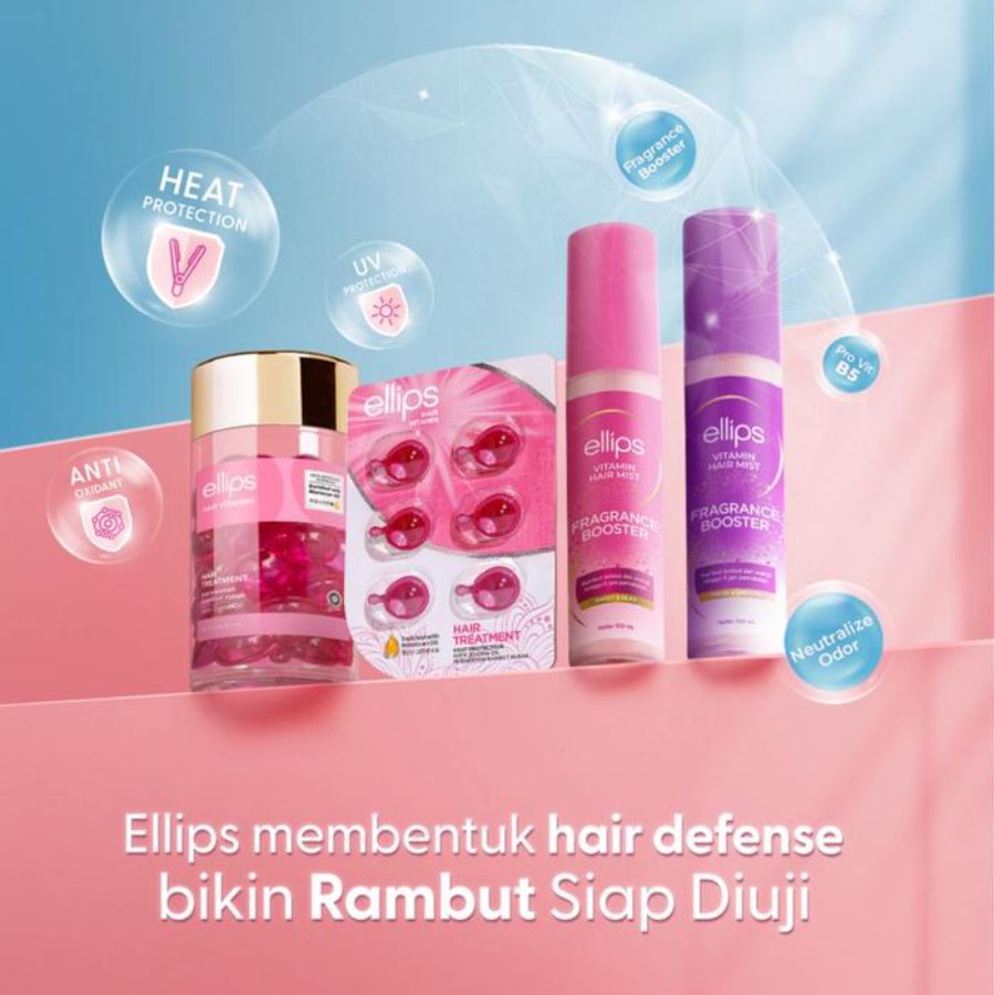 Ellips Vitamin Hair Mist Sweet & Silky Fragrance Booster 100ml