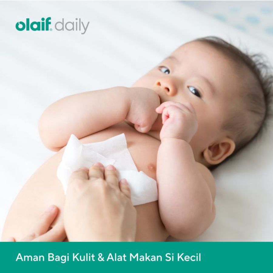 Olaif Gentle Care Baby Wet Wipes 80sachets