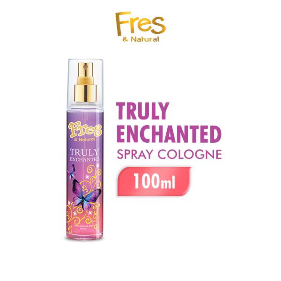 Fres & Natural Truly Enchanted Spray Cologne 100ml