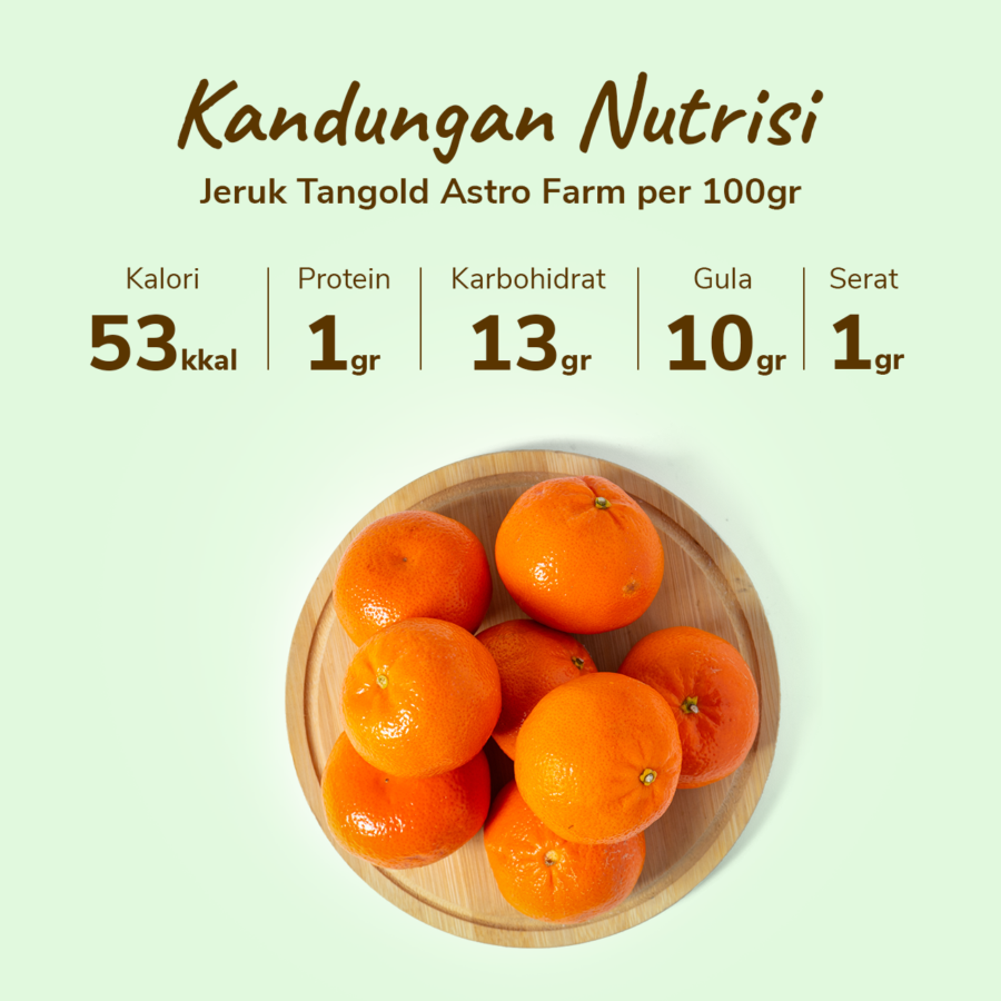 Jeruk Tangold Astro Farm 5-6 pcs 500-600 gram