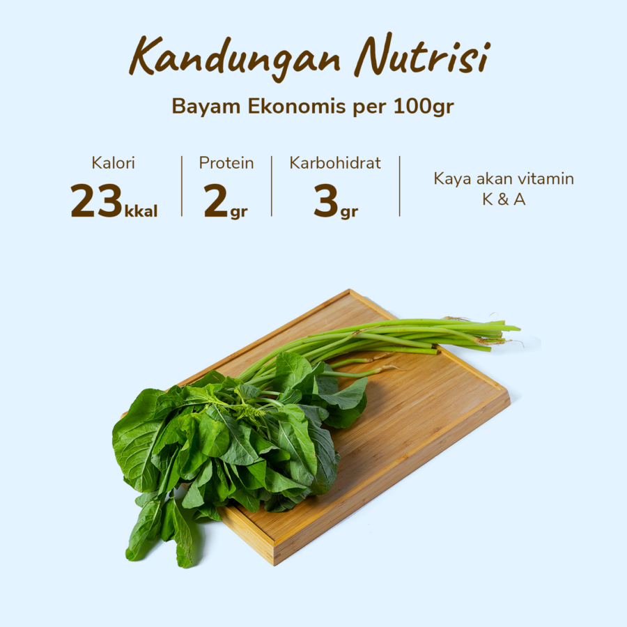 Bayam Hijau Ekonomis Astro Farm 200gram