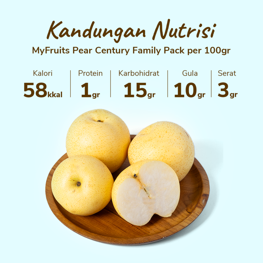 MyFruits Pear Century Family Pack 800gram