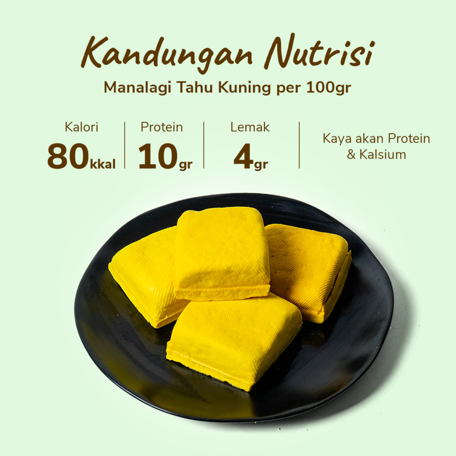 Manalagi Tahu Kuning 4pcs