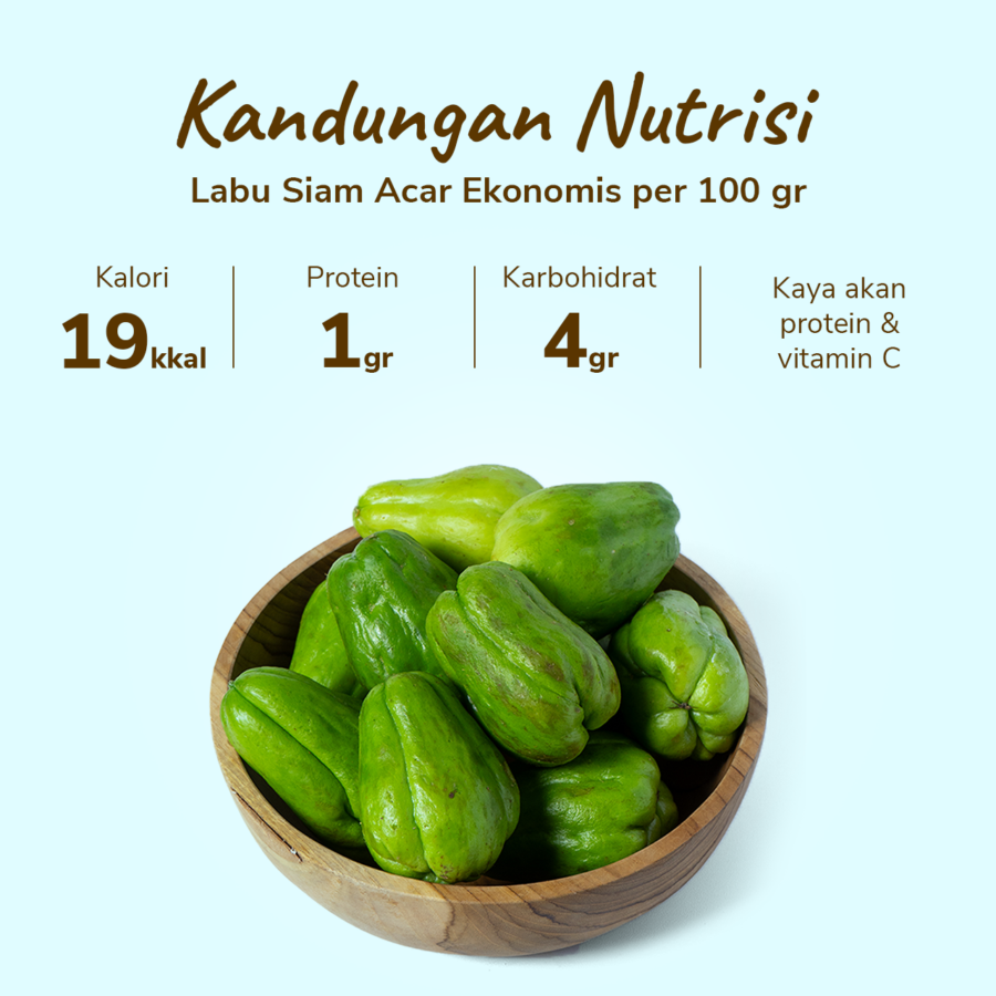 Labu Siam Acar Ekonomis Astro Farm 250gram