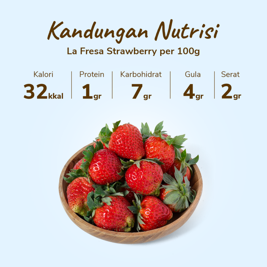 Lafresa Strawberry Grade A 1pack