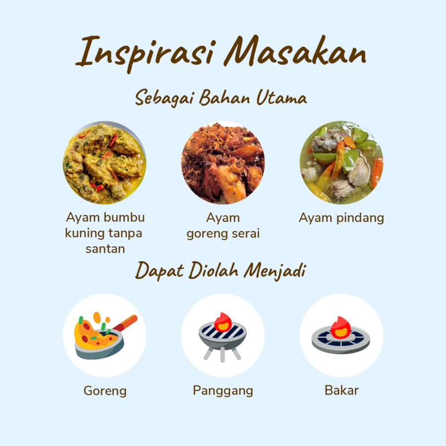 Ayam Segar Bumbu Kuning Sreeya 500gram