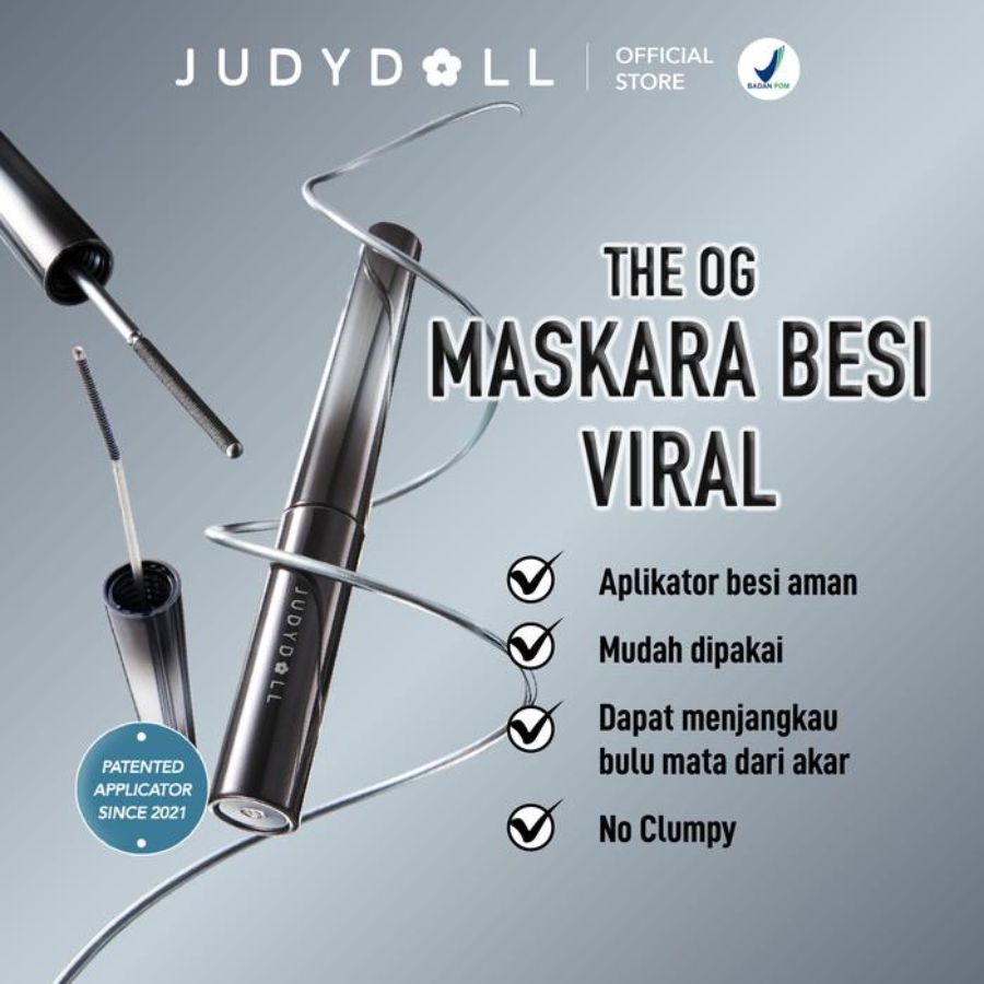 Judydoll Iron Black Mascara 2gram 2gram