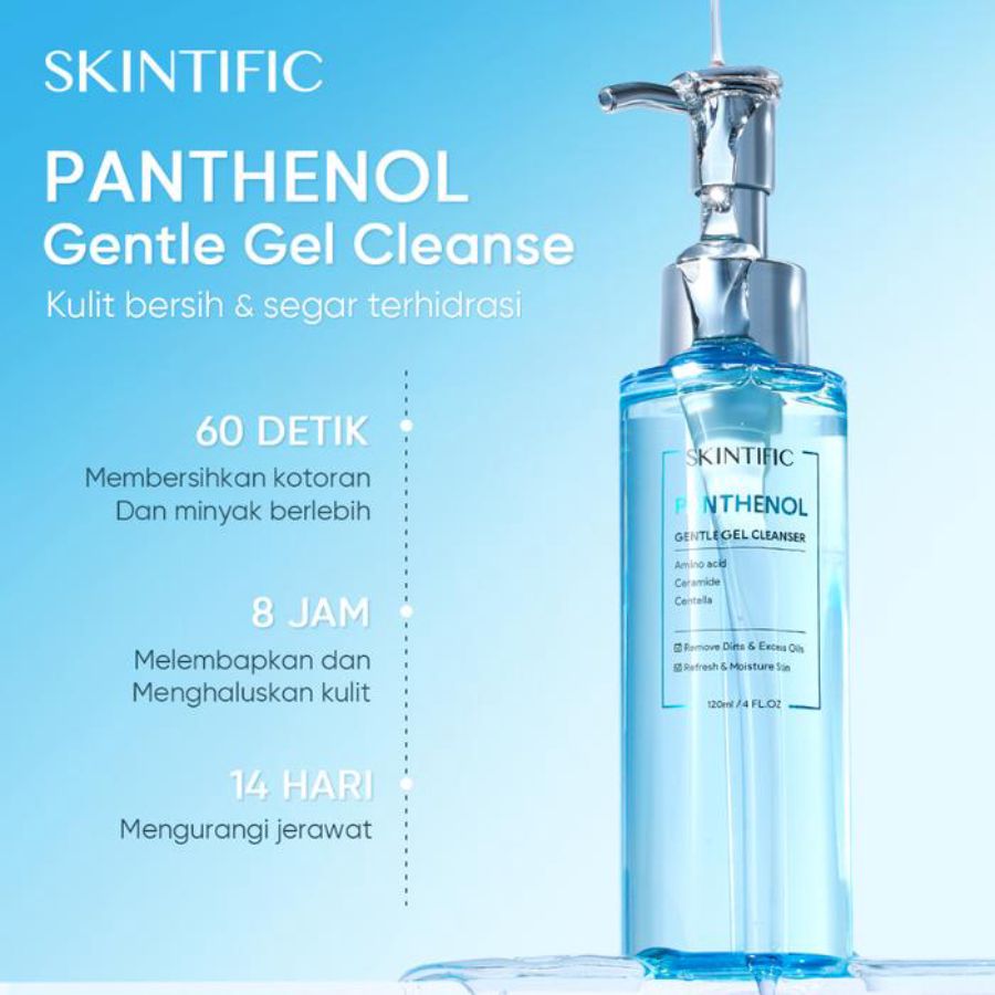Skintific Panthenol Gentle Care Cleanser Face Wash 120ml
