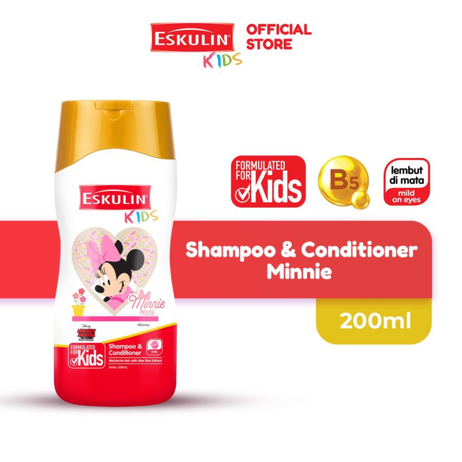 Eskulin Kids Shampoo & Conditioner Minnie 200ml