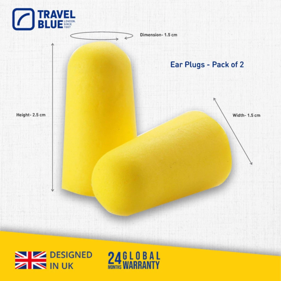Travel Blue 2 X Ear Plugs 1pack