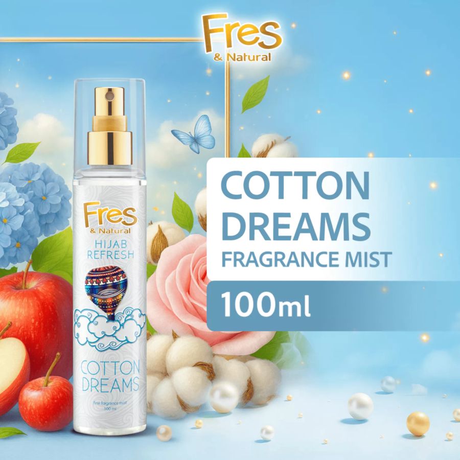 Fres & Natural Hijab Refresh Cotton Dream 100ml