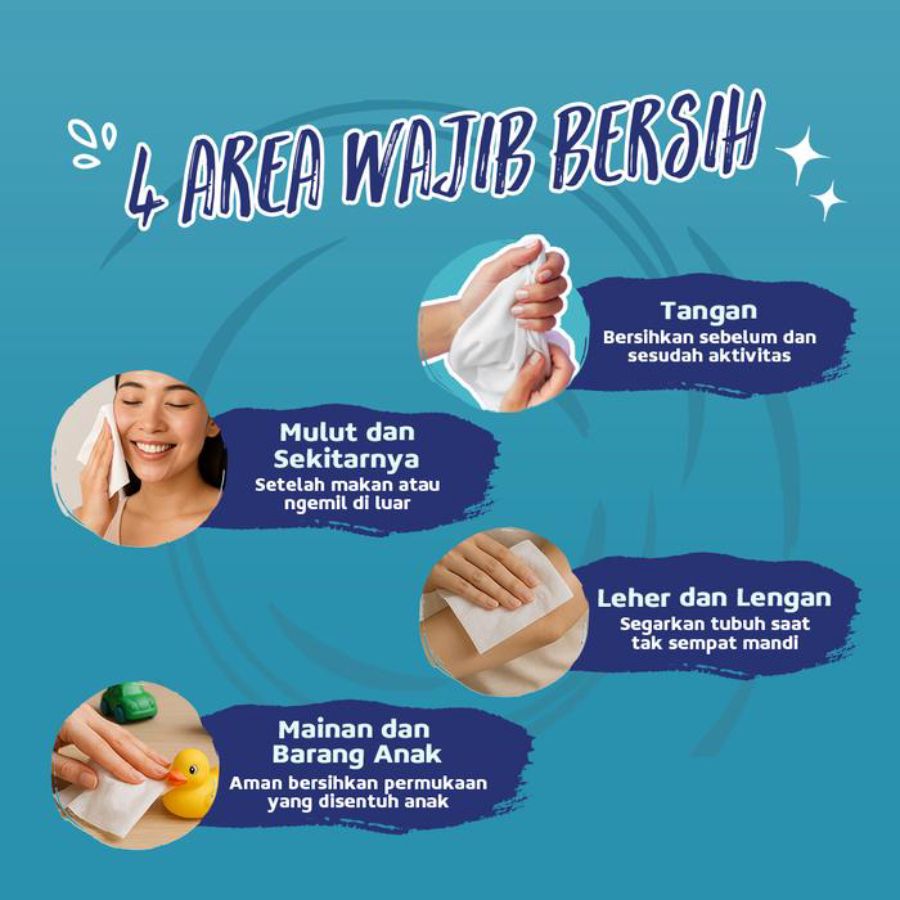 Cussons Carex Refreshing Wet Wipes 50sheets