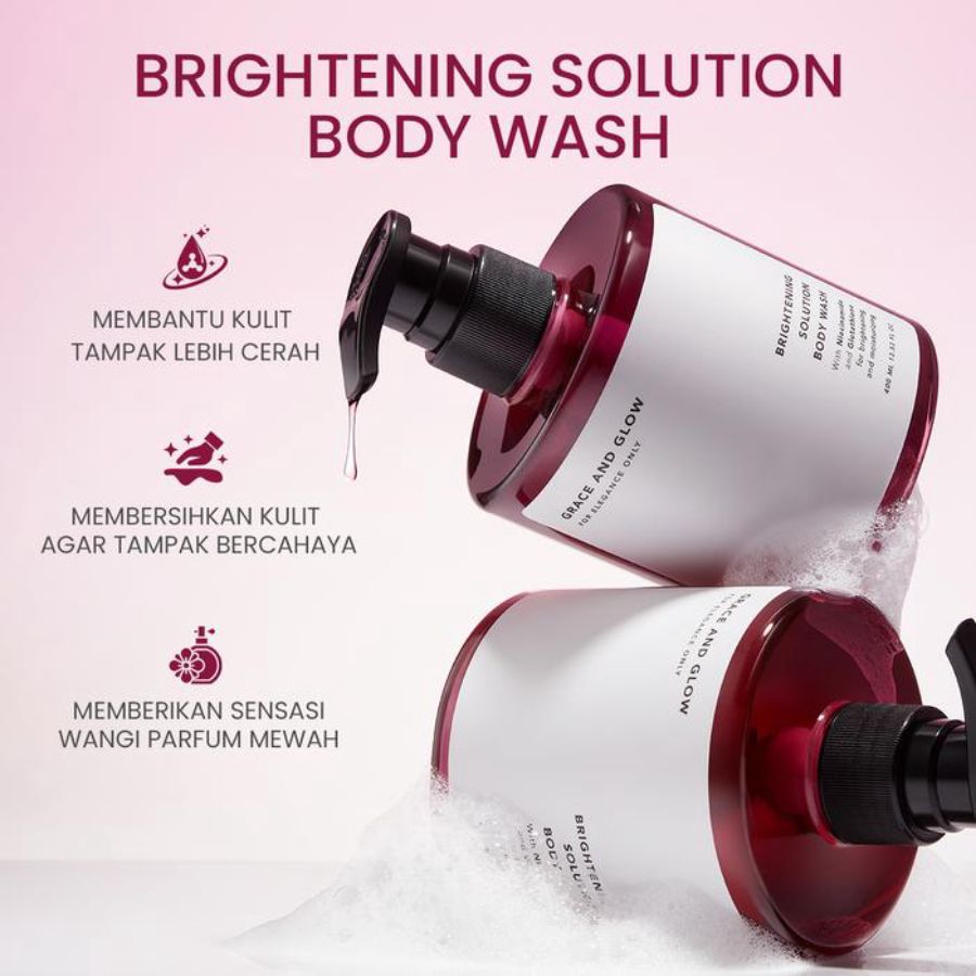 Grace and Glow Black Opium Brightening Solution Body Wash 400ml