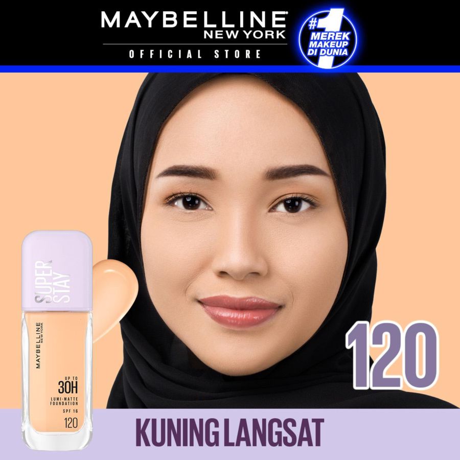 Maybelline Superstay Lumi Matte 120 Foundation 35ml