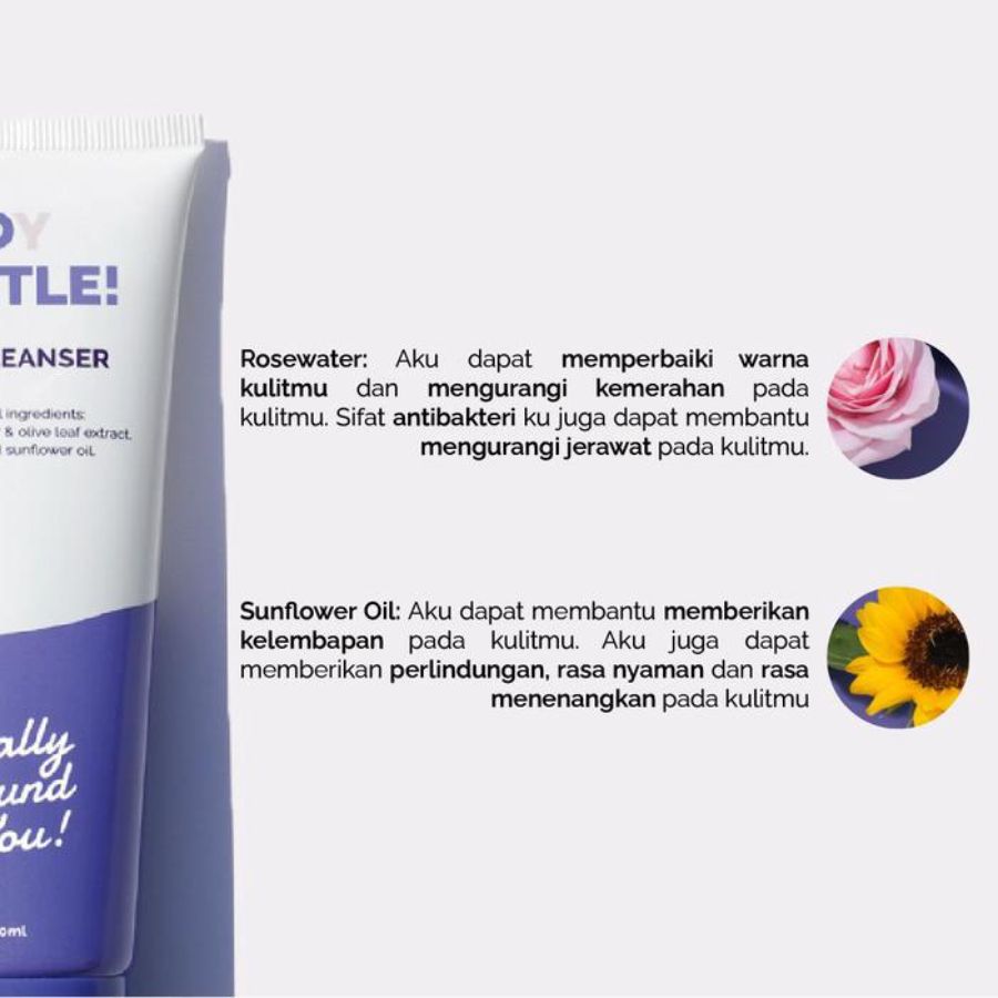 Finally Found You! Soy Gentle 2in1 Face Cleanser 100ml