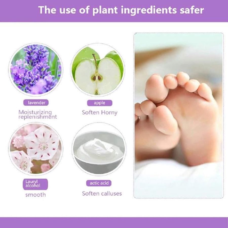 Efero Lavender Exfoliating Foot Mask 20ml