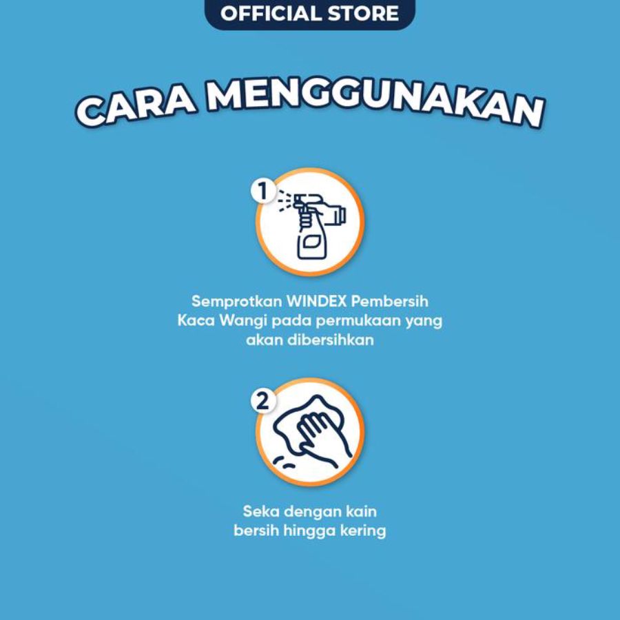 Windex Fresh Pembersih Kaca Pouch 400ml