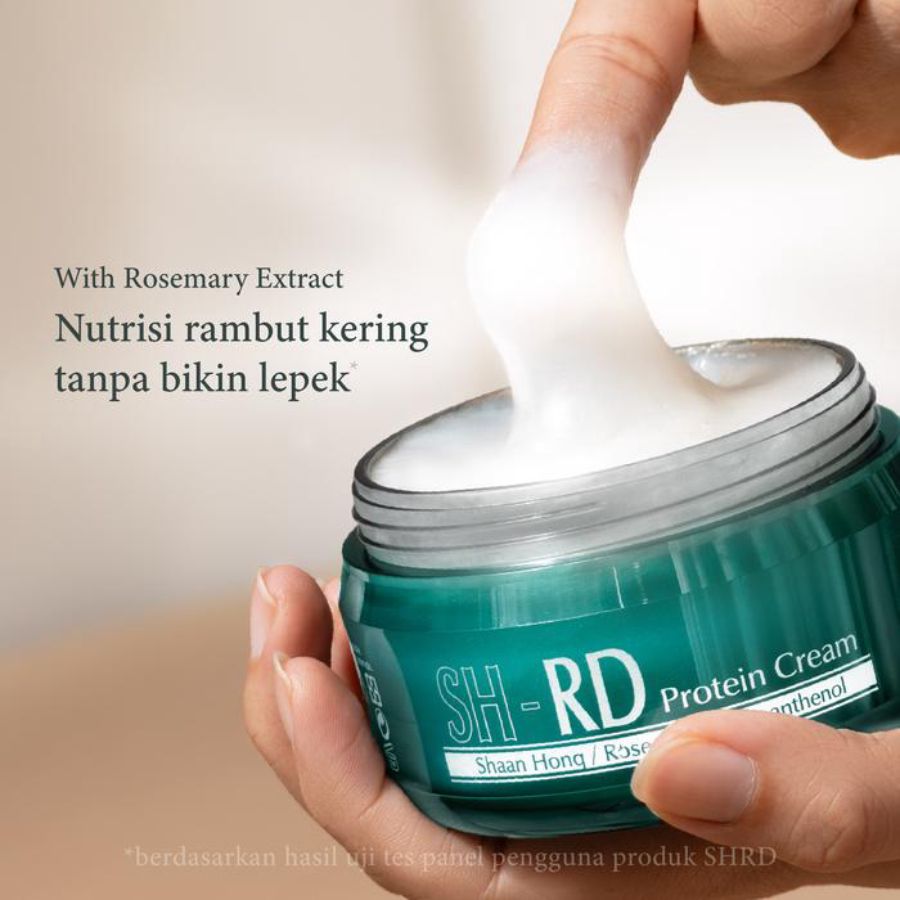 SHRD Protein Cream Vitamin Rambut & Heat Protector 50ml