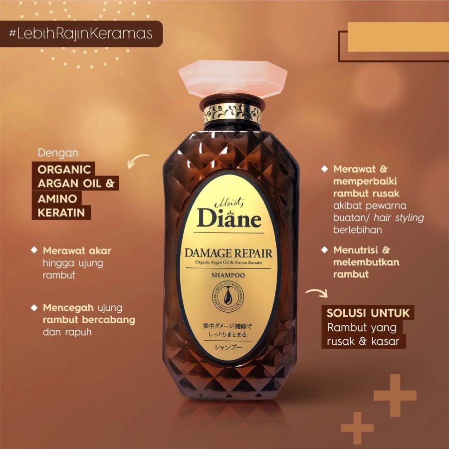 Moist Diane Damage Repair Shampoo 450ml