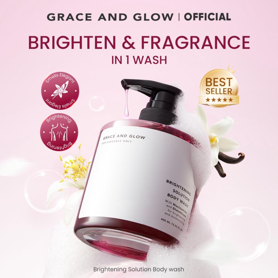 Grace and Glow Black Opium Brightening Solution Body Wash 400ml