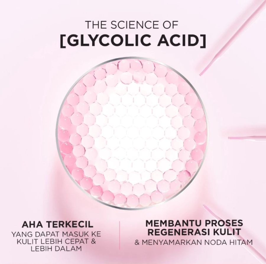 L'Oreal Paris Glycolic Bright Peeling Toner Wajah 65ml