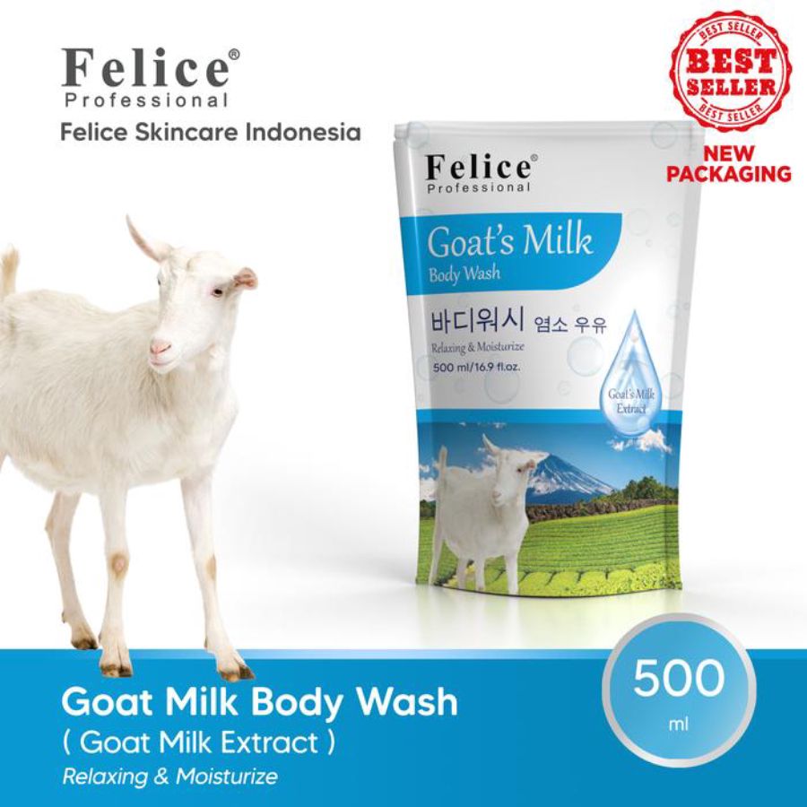 Felice Goat's Milk Body Wash 500ml