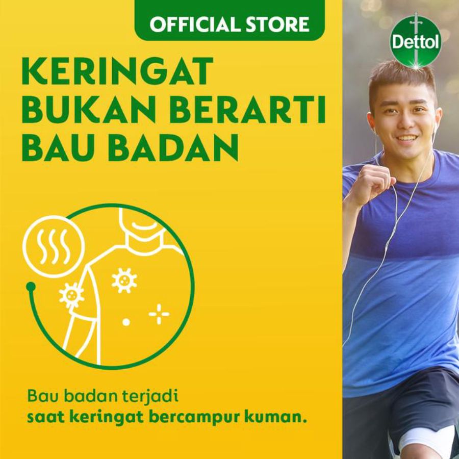 Dettol Fresh Yuzu Citrus Antibacterial Body Wash 500ml