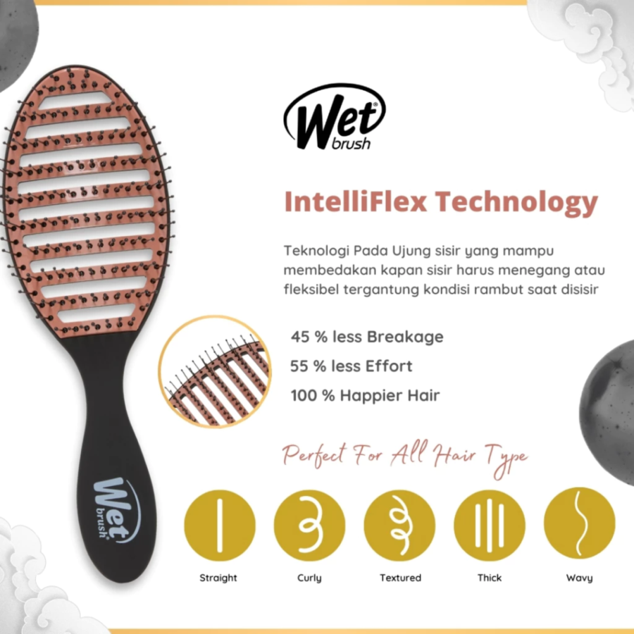The Wet Brush Speed Dry Ceramic 1pcs