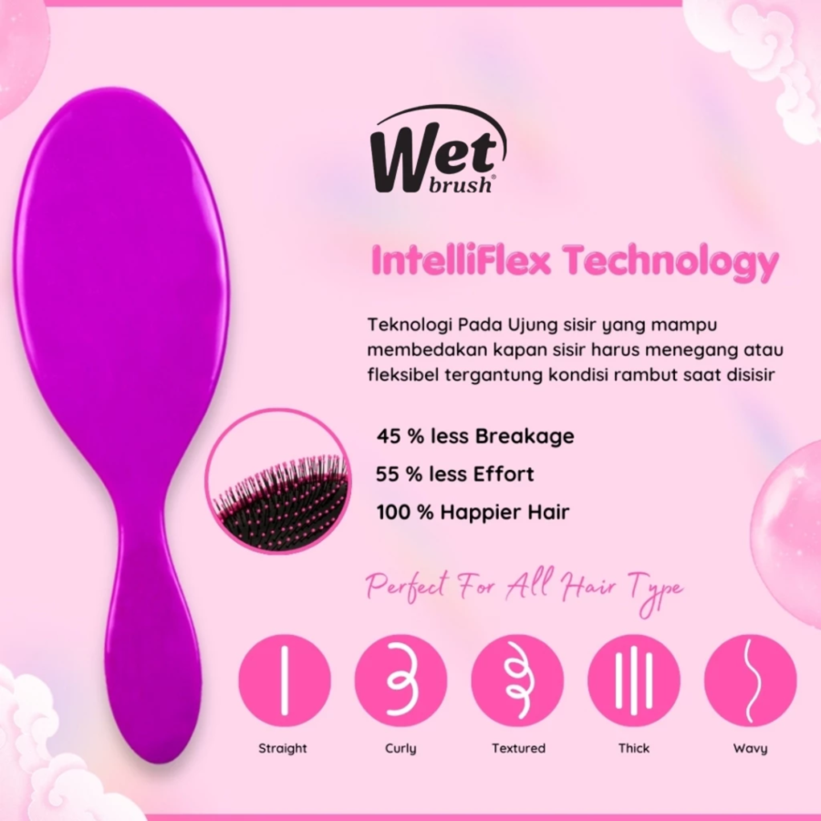 The Wet Brush Ori Pink 1pcs