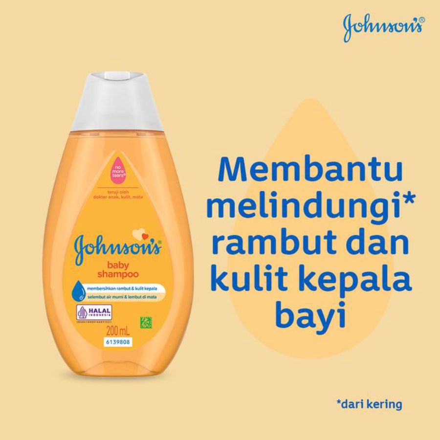 Johnson's Baby Shampoo Gold 200ml