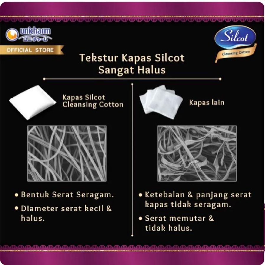 Silcot Cleansing Cotton Pads 82pcs