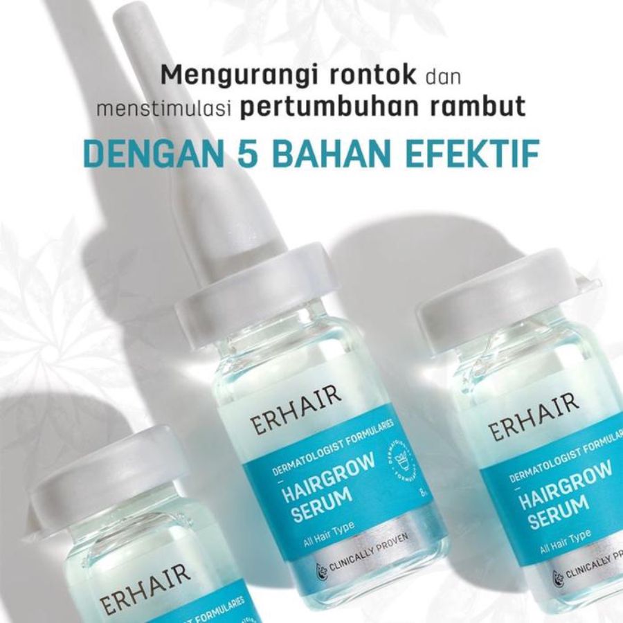 Erhair Hairgrow Serum Perawatan Rambut 1pack