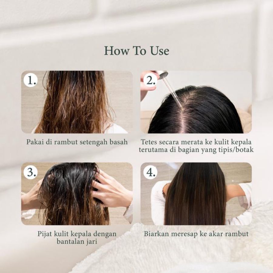 SHRD Intensive Full & Thick Hair Essence Perawatan Rambut 50ml