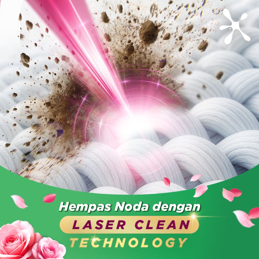 Rinso Anti Noda Perfume Essence Deterjen Bubuk 700gram