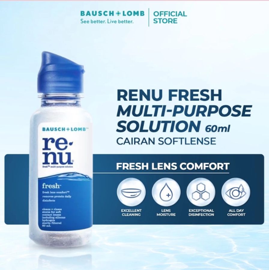 Renu Fresh Multi Purpose Solution Cairan Softlens 60ml