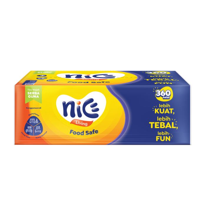 Nice Living Facial Tissue Soft Pack 360 Helai