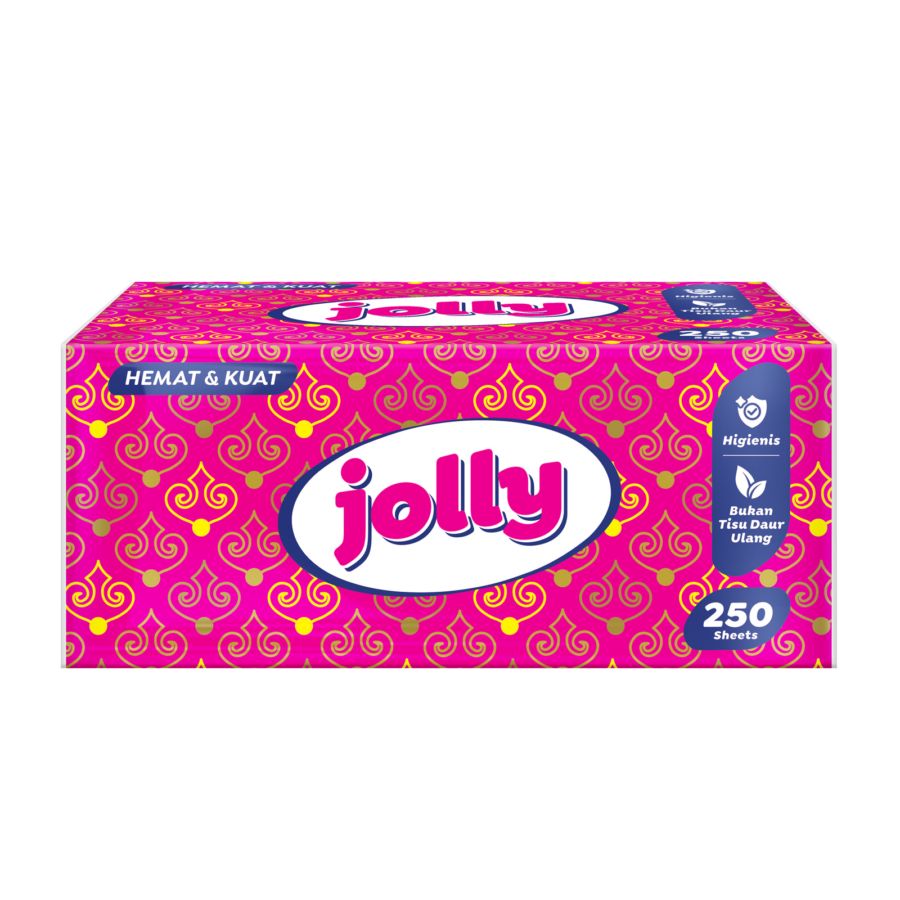 Jolly 2 Ply Tisu Wajah 250sheets