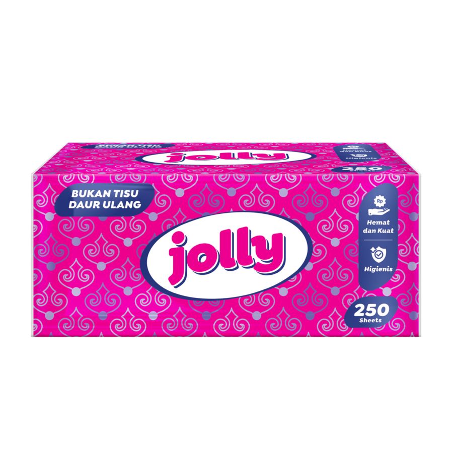 Jolly 2 Ply Tisu Wajah 250sheets