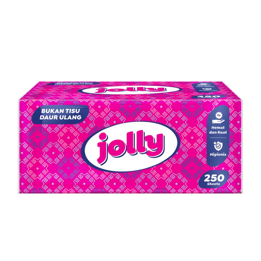 Jolly 2 Ply Tisu Wajah 250sheets