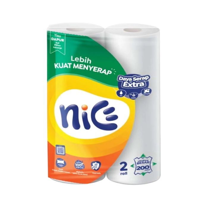 Nice Towel Embossed Tisu Dapur 2 Rolls