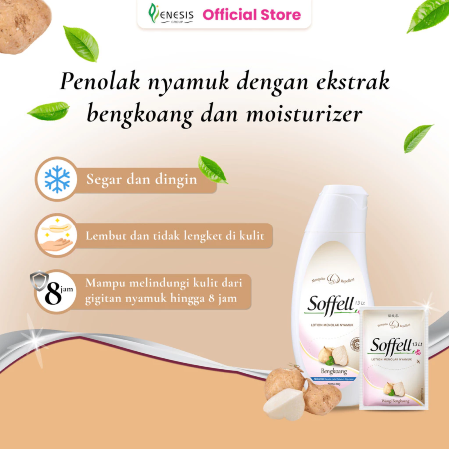 Soffell Bengkoang Pembasmi Serangga 60ml