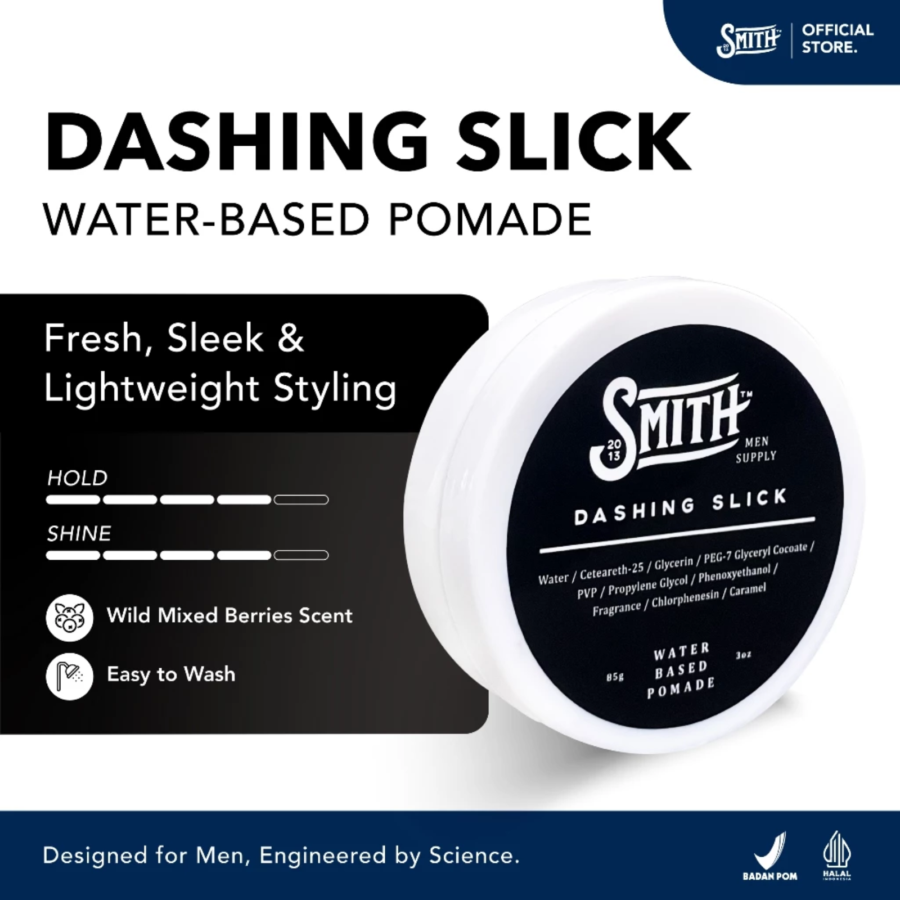 Smith Pomade Water Based Dashing Slick 85gram