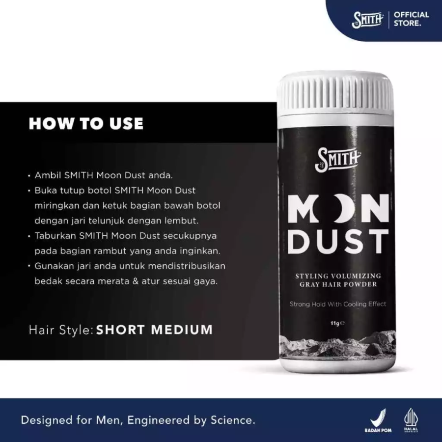 Smith Hair Powder Moon Dust 11gram