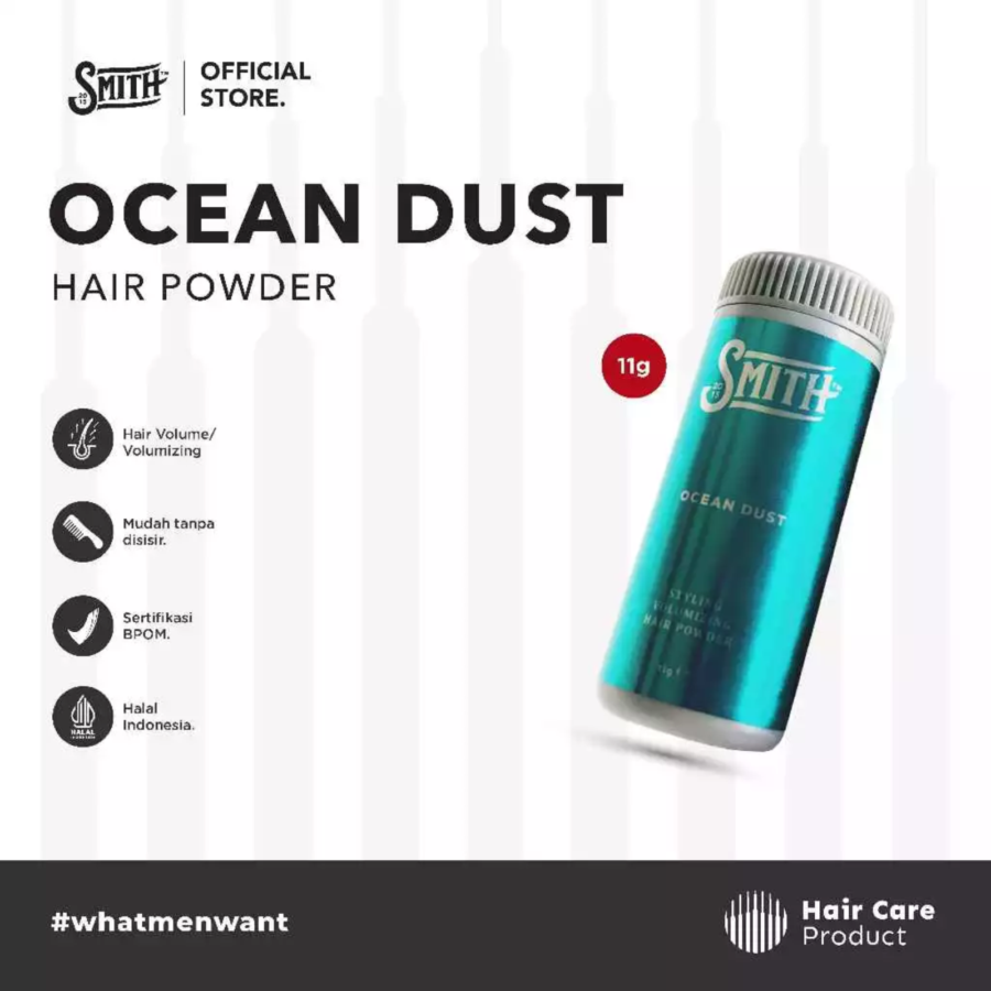 SMITH Ocean Dust Hair Styling & Volumizing Powder 11gram