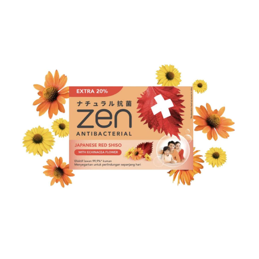 Zen Shiso & Echinacea Barsoap 4pcs 60gram