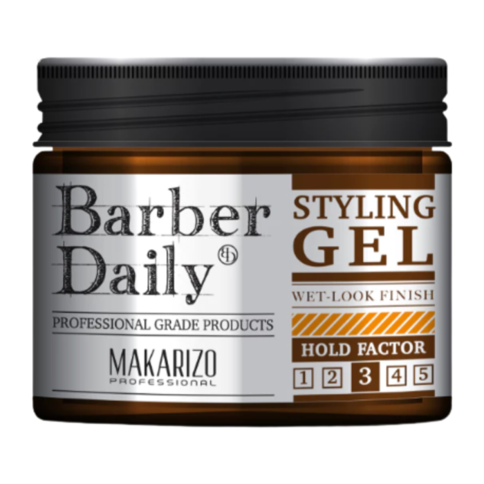 Barber Daily Wet Look Styling Gel Jar