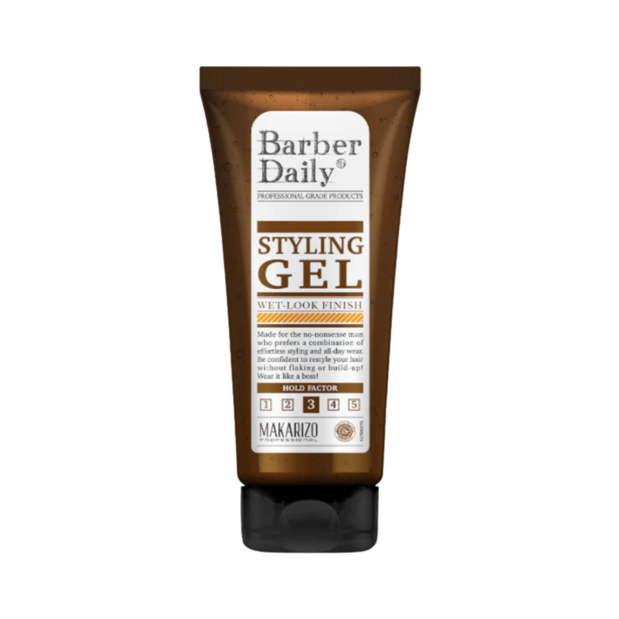Barber Daily Wet Look Styling Gel Tube 200ml