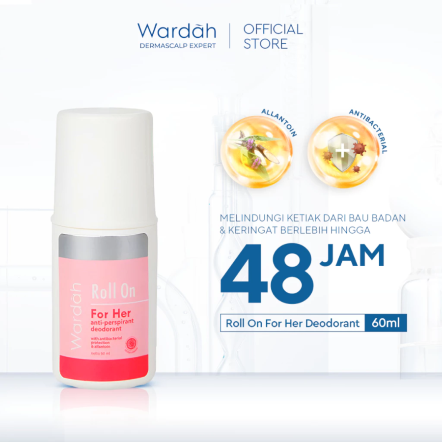 Wardah For Her Deodorant Roll On 60ml